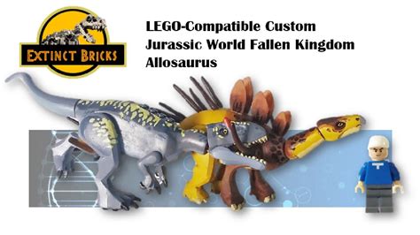 Zastávka časopis Rámec Lego Jurassic World 3 Allosaurus Sekretárka