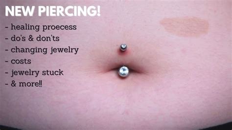 Bellybutton Piercings Navel Piercing Body Piercing Belly Rings