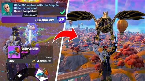 Glide 250 Meters With The Grapple Glider In One Shot Week 9 Quests