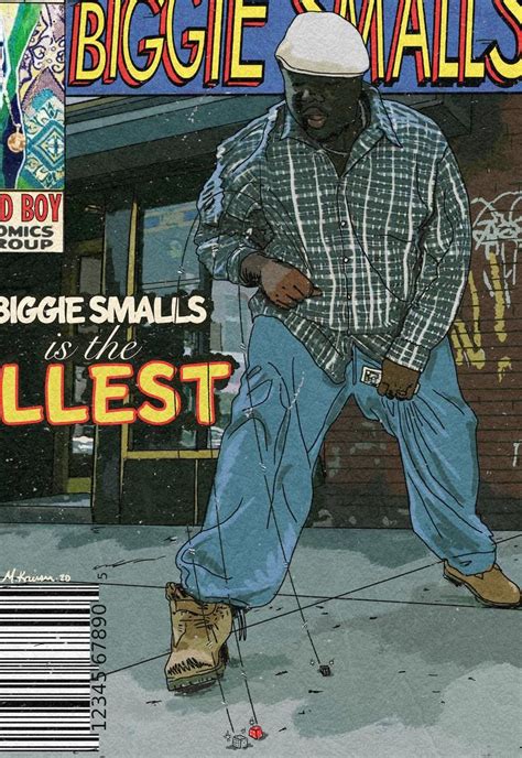 Notorious Big Biggie Smalls Is The Illest Comic Book Print Etsy