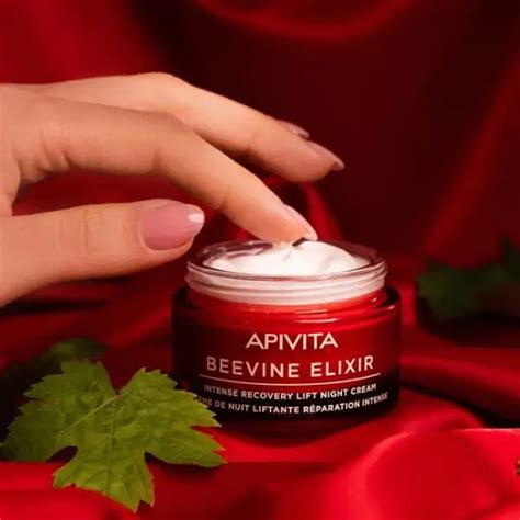 APIVITA BEEVINE ELIXIR CREMA NOCHE LIFT RECUPERACIÓN INTENSA 50 ML