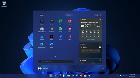 Windows 11 Features Redesigned Start Menu Widgets New Icons And Gambaran