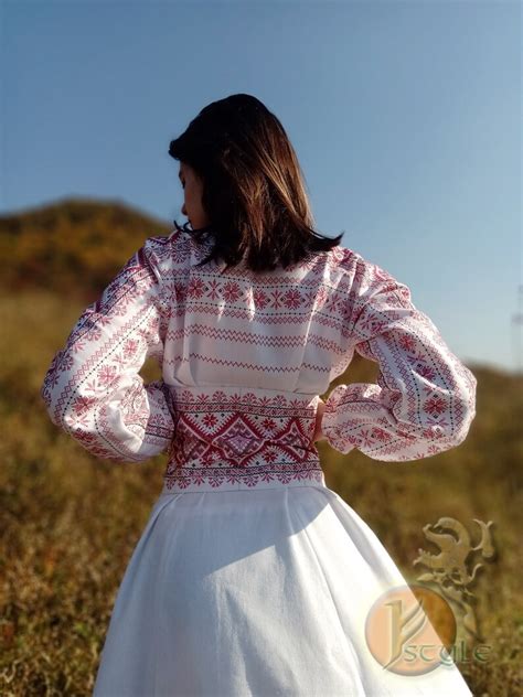 Woman Russian Cotton Dress Alyonushka Ethnic Etsy