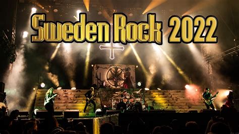 Sweden Rock Festival 2022 Youtube