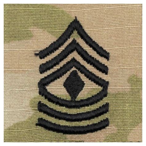 Army 1sg First Sergeant Rank Ocp Patch Sew On 2x2 Bradleys Surplus