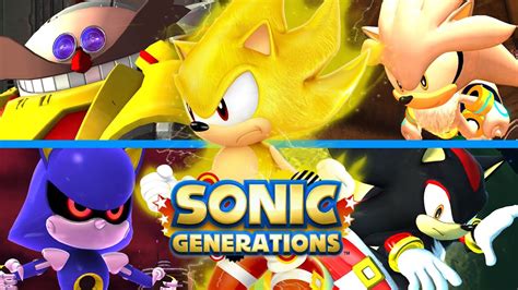 Sonic Generations All Bosses As Super Sonic Youtube
