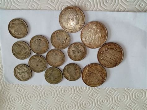 France Année 1967 Lot Various Coins 19291967 14 Pieces Catawiki
