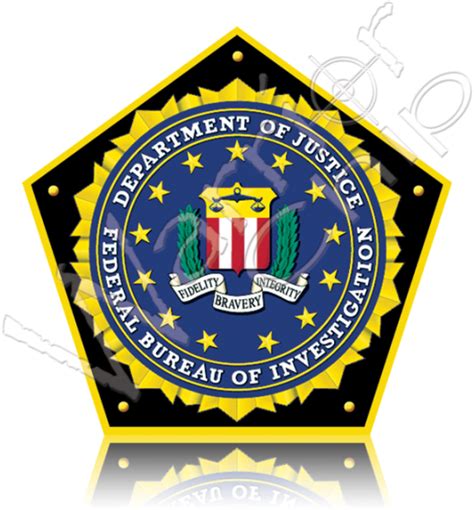 Federal Bureau Of Investigation Fbi Seal 540x600 Png Clipart Download
