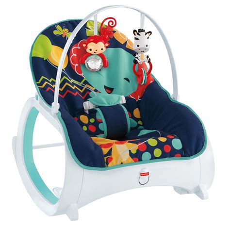 And with two comfy recline positions, calming vibrations, and a. Fisher-Price Infant-to-Toddler Rocker - Midnight ...