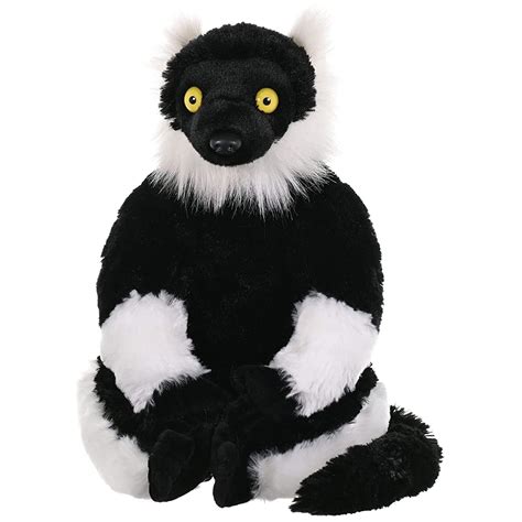 Black And White Lemur Stuffed Animal 12 Wild Republic