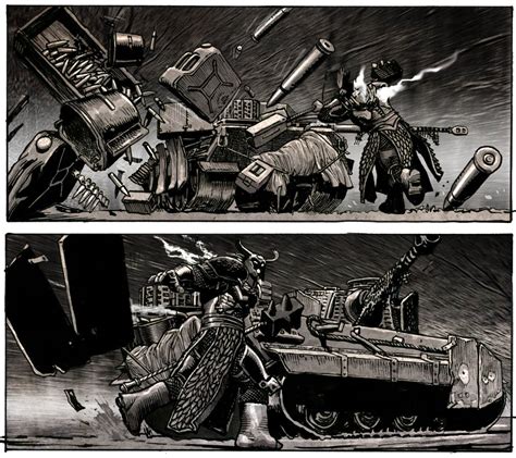 Exclusive Panzer 88 Storyboards Reveal Ginormous Demon Bloody