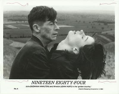 NINETEEN EIGHTY FOUR SUZANNA HAMILTON JOHN HURT ORIGINAL 8X10 PRESS