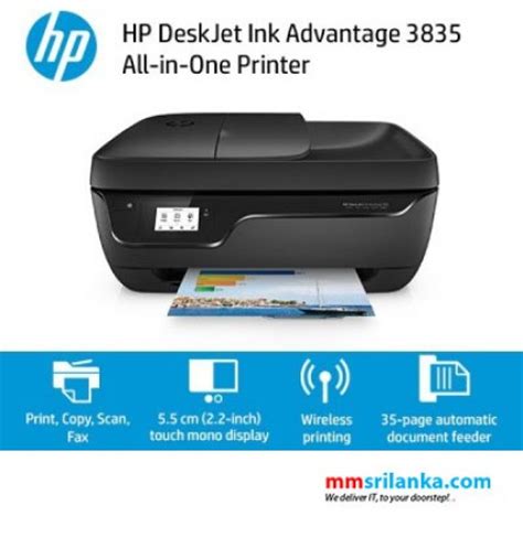 The hp deskjet 3835 can print at speeds of up to 20 sheets per minute for black and white and 16 sheets per minute for color. HP DeskJet Ink Advantage 3835 All-in-One Printer