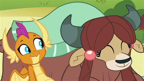 Image Smolder And Yona Having Fun Together S8e1png My Little Pony