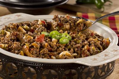 Your traditional steak and potato dinner gets a makeover in this recipe by swapping starchy. Recipes with Ground Beef | EverydayDiabeticRecipes.com