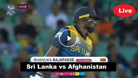 Live Afghanistan Vs Sri Lanka Afg V Sl Live Streaming A Sports Live
