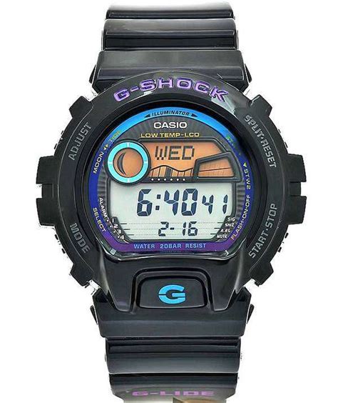 All our watches come with outstanding water resistant technology and are built to withstand extreme condition. Casio G-Shock G-Lide GLX-6900-1DR Mens Watch ...