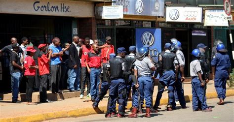 Zctu Demo Over 100 Arrested Newsdzezimbabwenewsdzezimbabwe