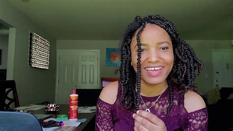How To Do Passion Twist On Transition Hair Youtube
