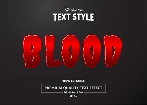 Blood Text Effects Images Free Vectors Stock Photos And Psd