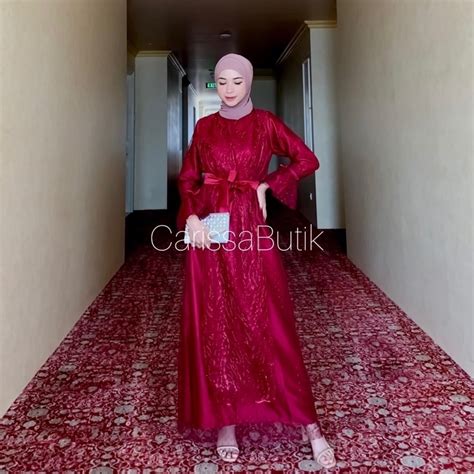 Jual Kanza Dress Dress Kondangan Wisuda Lamaran Bridesmaid Shopee Indonesia