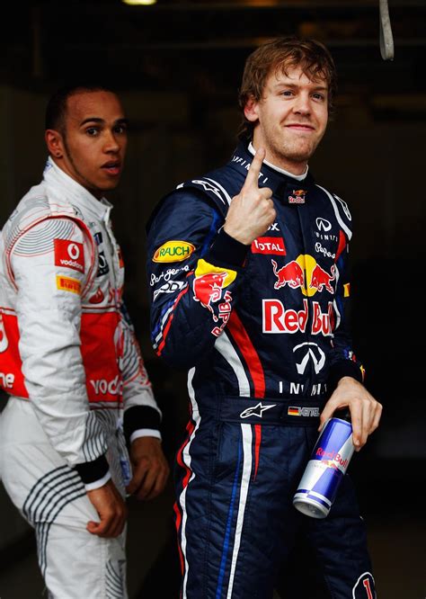 Sebastian vettel did little that merited applause during the british grand prix, but after the race he certainly made himself a crowd hero. Sebastian Vettel