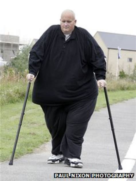 Worlds Fattest Man Paul Mason Looks To The Future Bbc News