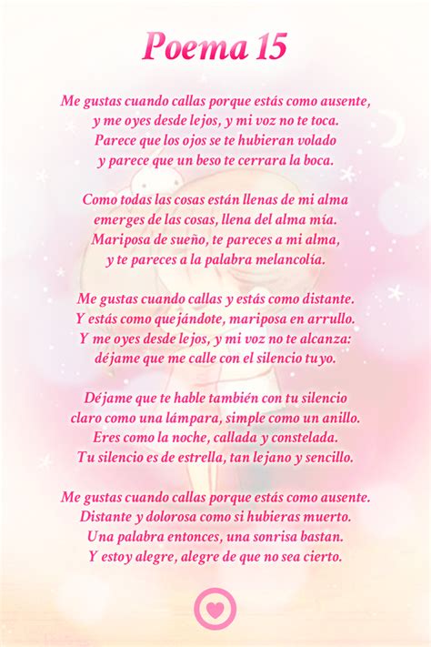 Trabajo de lengua y literatura 20 poemas de amor y una canción desesperada. POEMAS de AMOR | Galería