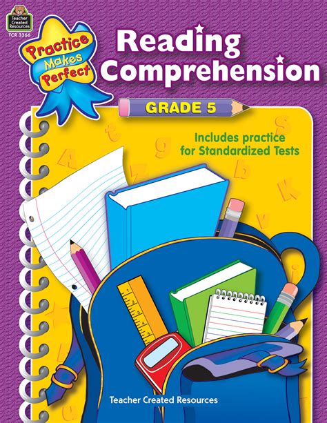 English is a subject that teaches concepts children use every day. Reading Comprehension Grade 5 - TCR3366 | Teacher Created Resources