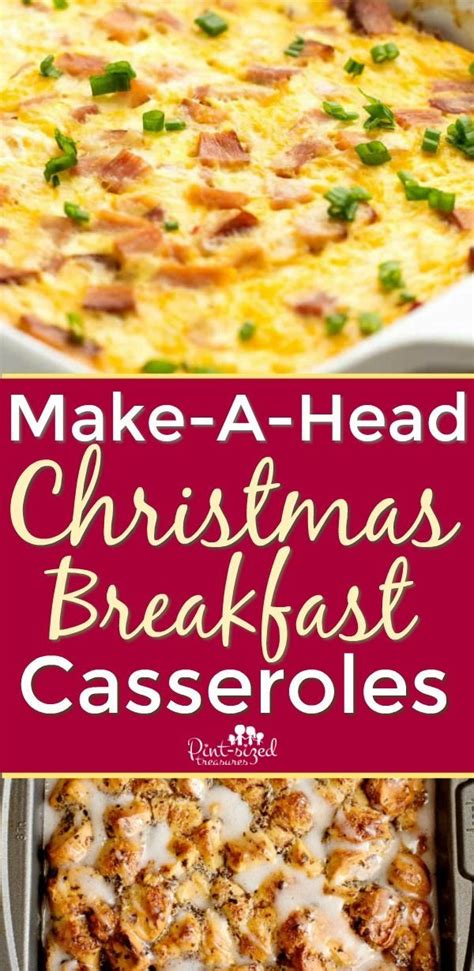 Christmas Breakfast Casserole Make Ahead Breakfast Casserole