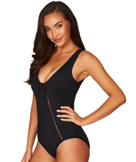 Sea Level Essentials V Style B Dd Cup Maillot One Piece Swimsuit