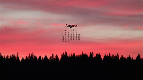 August Calendar Wallpaper 47 Best Desktop And Phone Backgrounds