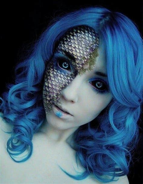 be a siren for a halloween cc special effects makeup mermaid makeup halloween costumes makeup