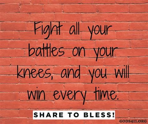 Fight All Your Battles On Your Knees Bible Study
