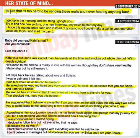 It claimed that she had sent him 1,439 emails, to which he never. Rangoli: Kangana-Hrithik's mail trail that's shocking B ...