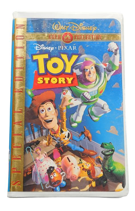 Toy Story Walt Disney Gold Collection Vhs Movie Video Clamshell Case 19542