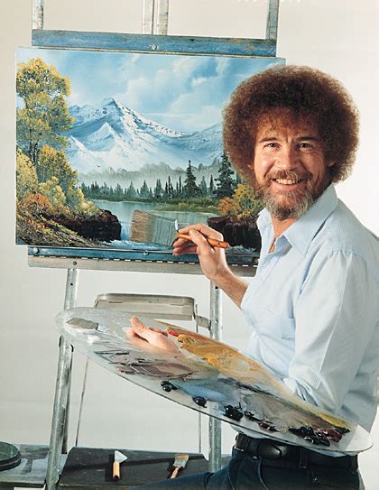 The Surprisingly Mysterious Life Of Famed Artist Bob Ross