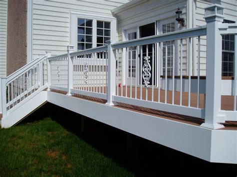 Our deck railings will surpass most code requirements for inland, coastal. Tips To Make Wood Balusters Lowes | Deck railings, Vinyl deck railing, Horizontal deck railing