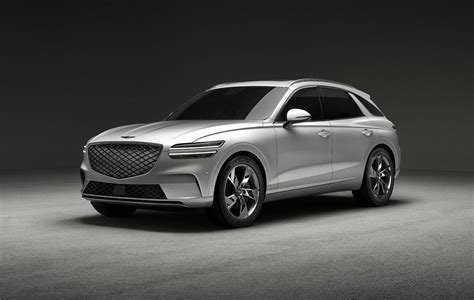 Genesis Unveils All Electric Suv Electrified Gv70 Electric Vehicles
