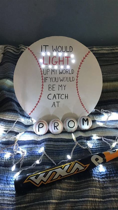 Baseball Promposal Bestfriendprompictures Cute Prom Proposals