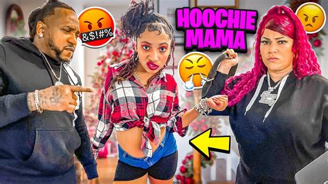 Hoochie Mama Prank On Parents Bad Idea Must Watch Youtube