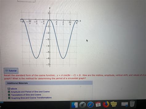 Amplitude & period of sinusoidal functions from equation. Solved: Determine The Amplitude, Period, And Midline For T ...