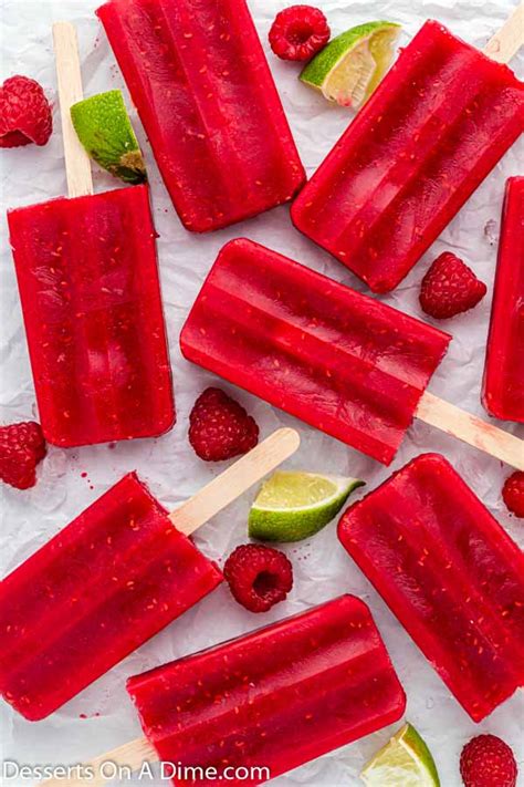 Raspberry Popsicle Recipe Only 3 Ingredients