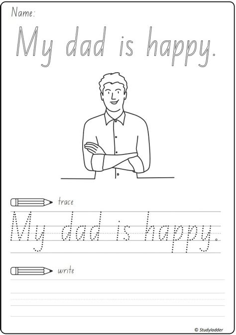 My Dad Is Happy Studyladder Interactive Learning Games