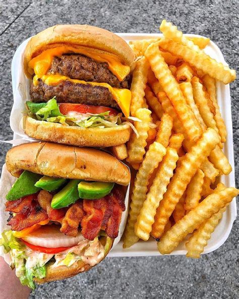 Let the food speak for itself and tell its story. Mouth Water Food😍 on Instagram: "Massive Burgers and tons ...