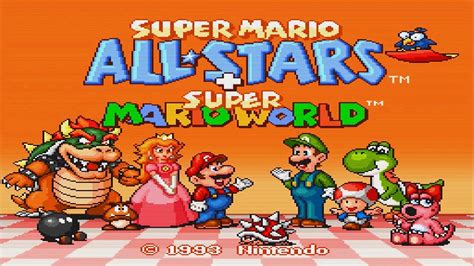 Super Mario All Stars And Super Mario Bros 1 2 3 Gameplay Snes The 112