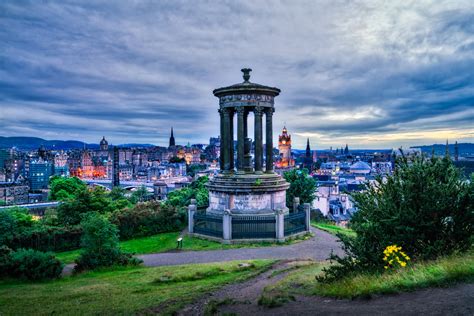 Calton Hill Edinburgh Scotland — Hans Mast