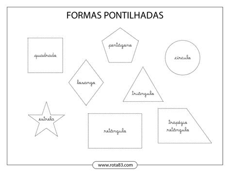 Educação Infantil Formas Alfabeto E Numerais Pontilhados