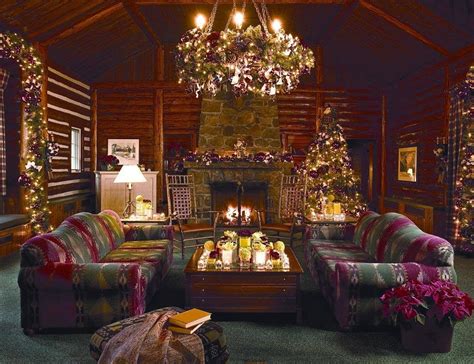 V I B E S Image By Meadow Home Cozy Christmas Log Cabin Homes