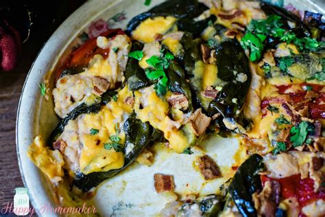 Mashed Potato Stuffed Poblano Peppers Mrs Happy Homemaker Hot Sex Picture